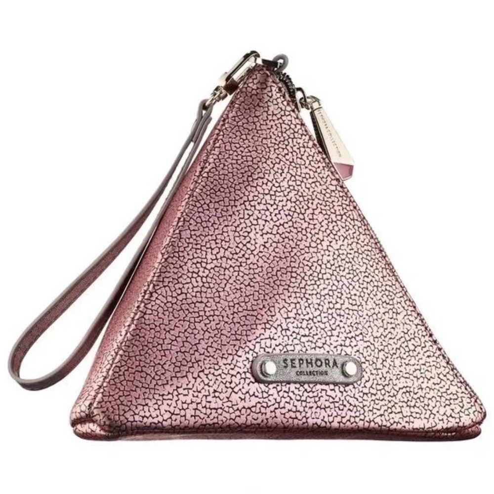 SEPHORA COLLECTION Crystal Clear Triangle Makeup Clutch Pouch